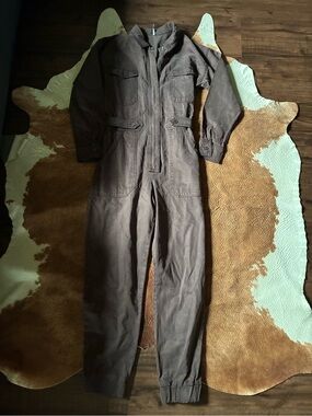 Young Fabulous & Broke Brown Utility Jumpsuit